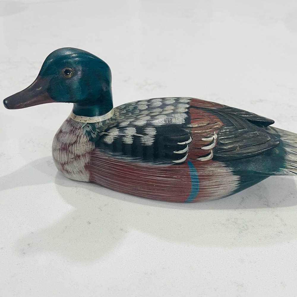 Vintage duck decoys. Lot of two